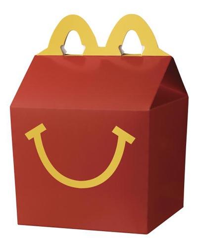 McDonalds Happy Meal Box