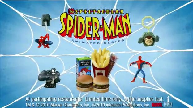 Burger King Spectacular Spiderman Animated Series